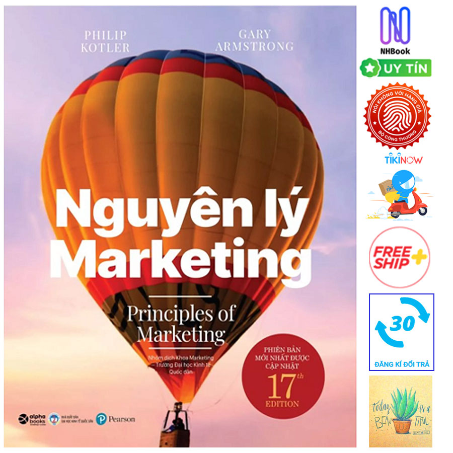 Nguyên Lý Marketing ( Tặng Kèm Sổ Tay)