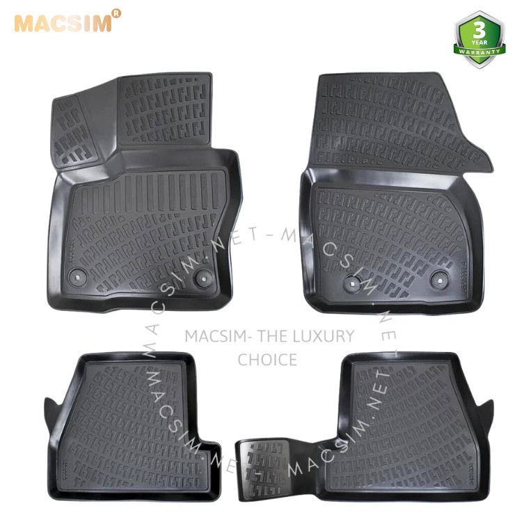 Thảm lót sàn ô tô nhựa TPU Silicon Ford Focus 3 third generation 2011-2014 Nhãn hiệu Macsim
