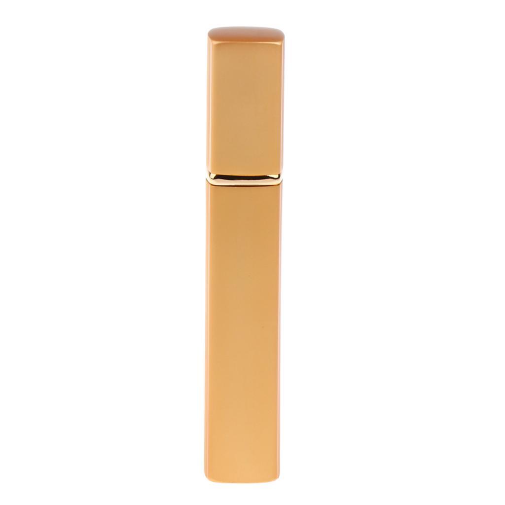 12ml Refillable Empty Fine Mist Sprayer Bottle Atomizer Makeup Perfume Essential Oils Vial Container - Pink, Silver, Red, Blue, Gold, Purple