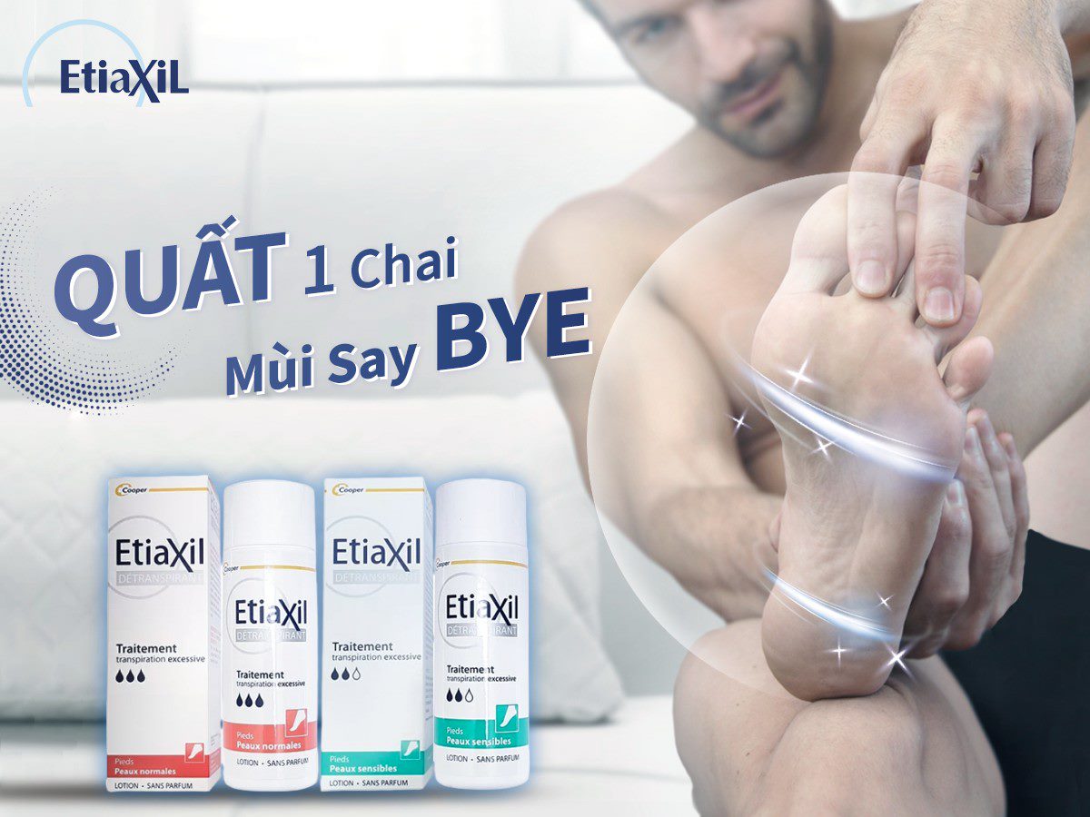Lăn Khử Mùi Etiaxil Détranspirant Traitement Aisselles Peaux Sensibles 100ml ( Lotion Etiaxil hỗ trợ rị hôi chân)