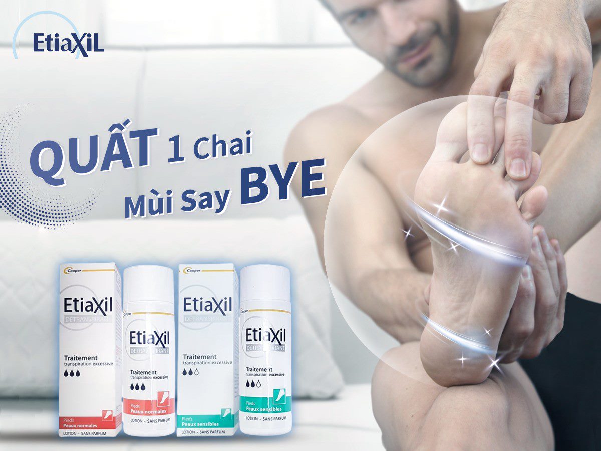 Lăn Khử Mùi Etiaxil Détranspirant Traitement Aisselles Peaux Sensibles 100ml ( Lotion Etiaxil hỗ trợ rị hôi chân)