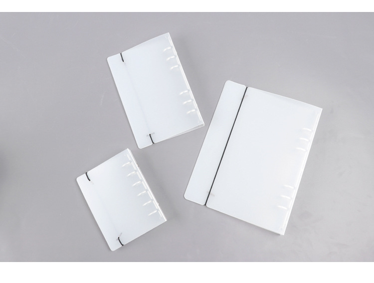 Bìa sổ còng trong suốt 9 lỗ cỡ B5 - 215x280x25mm