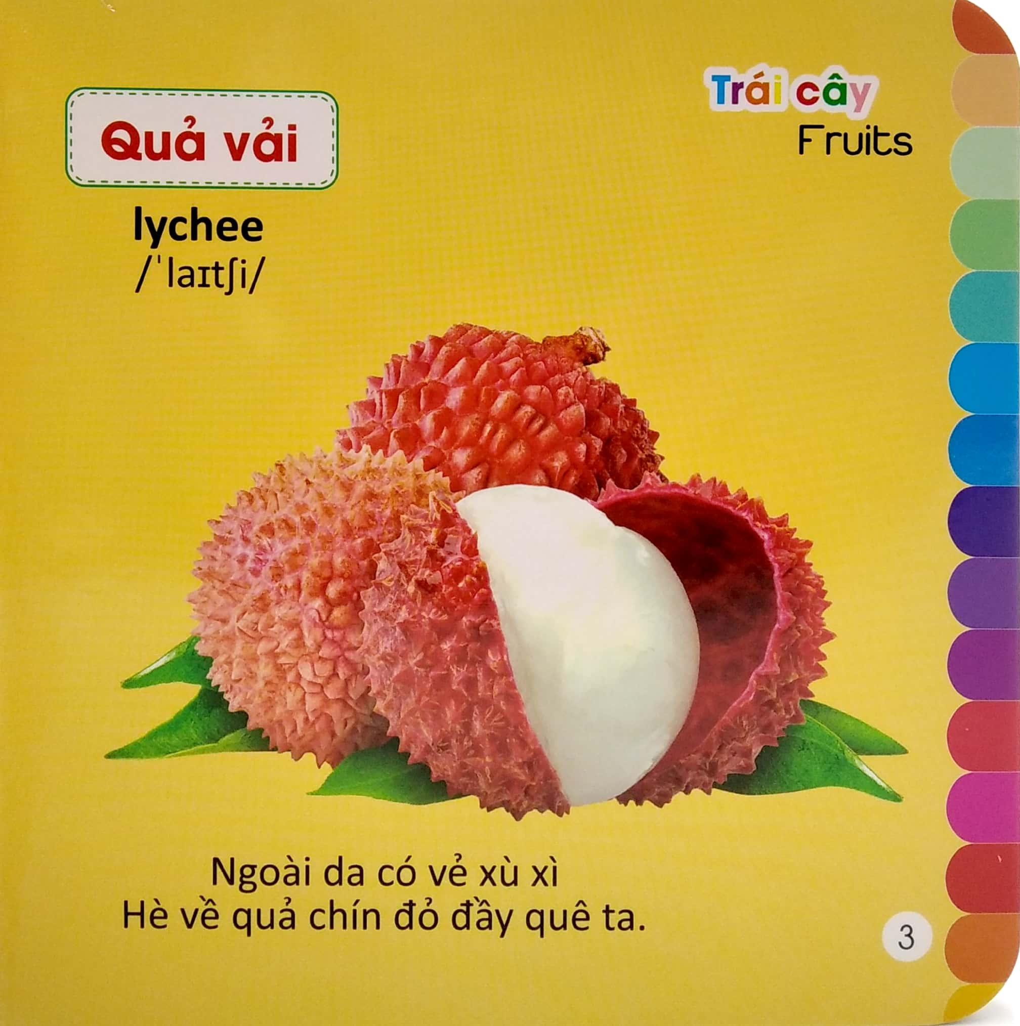 Bé Khám Phá Môi Trường Xung Quanh: Trái Cây - Fruits