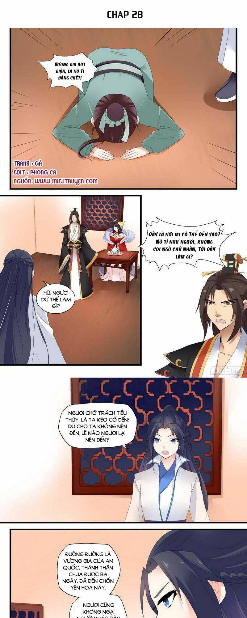 y nữ khuynh thành - thịnh sủng vương phi chapter 28 1