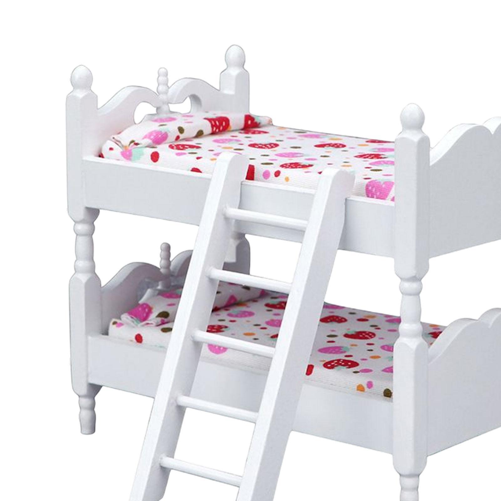 Wooden 1/12 Dollhouse Miniature   Room Furniture Kit Decor 8pcs