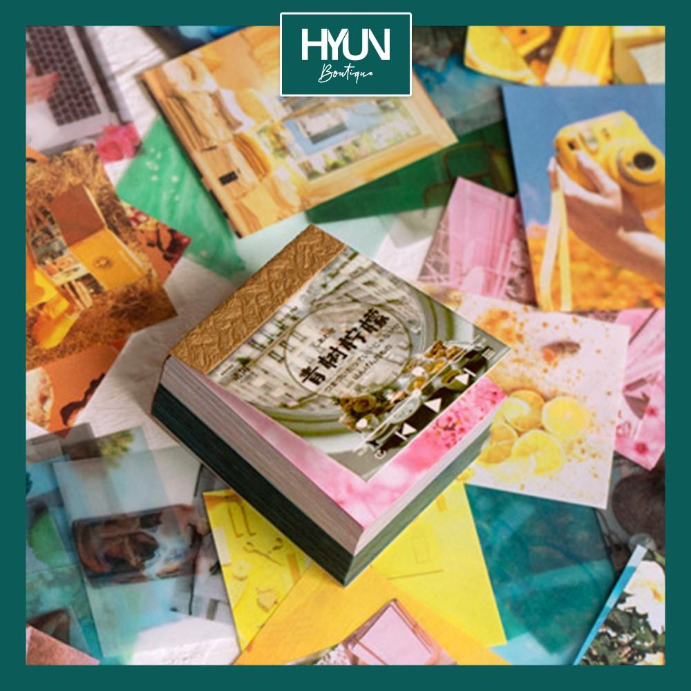 Cuốn 400 hình ảnh - Material Book - Dùng trang trí Sổ tay Bullet Journal - DIY - Hyun Boutique