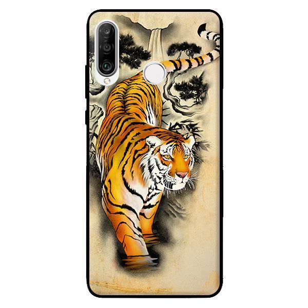 Ốp lưng in cho Huawei P30 Lite Hổ - Hàng chính hãng