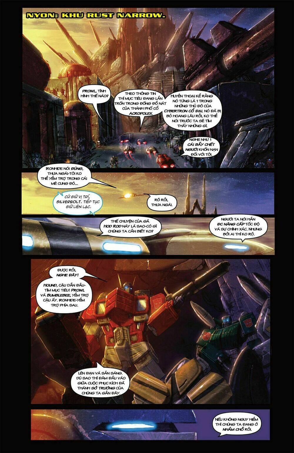 the tranformers - autocracy chapter 5 4