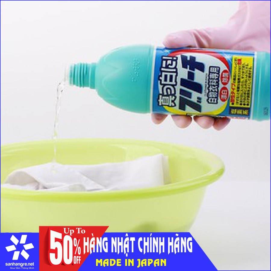 Chai tẩy trắng quần áo 600ml Roc nội địa Nhật Bản