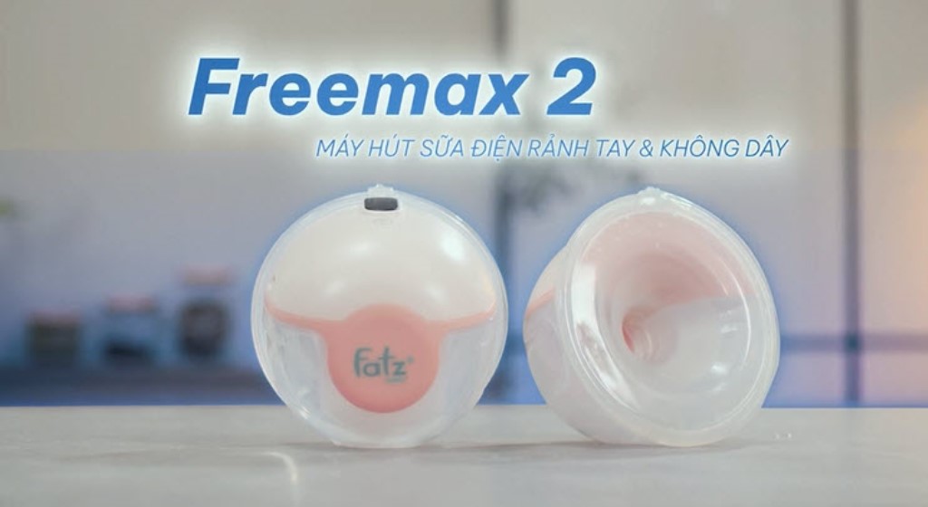 MÁY HÚT SỮA ĐIỆN RẢNH TAY VÀ KHÔNG DÂY CÓ PIN SẠC FREEMAX 2 FATZBABY FB1202CW /2 CHIẾC