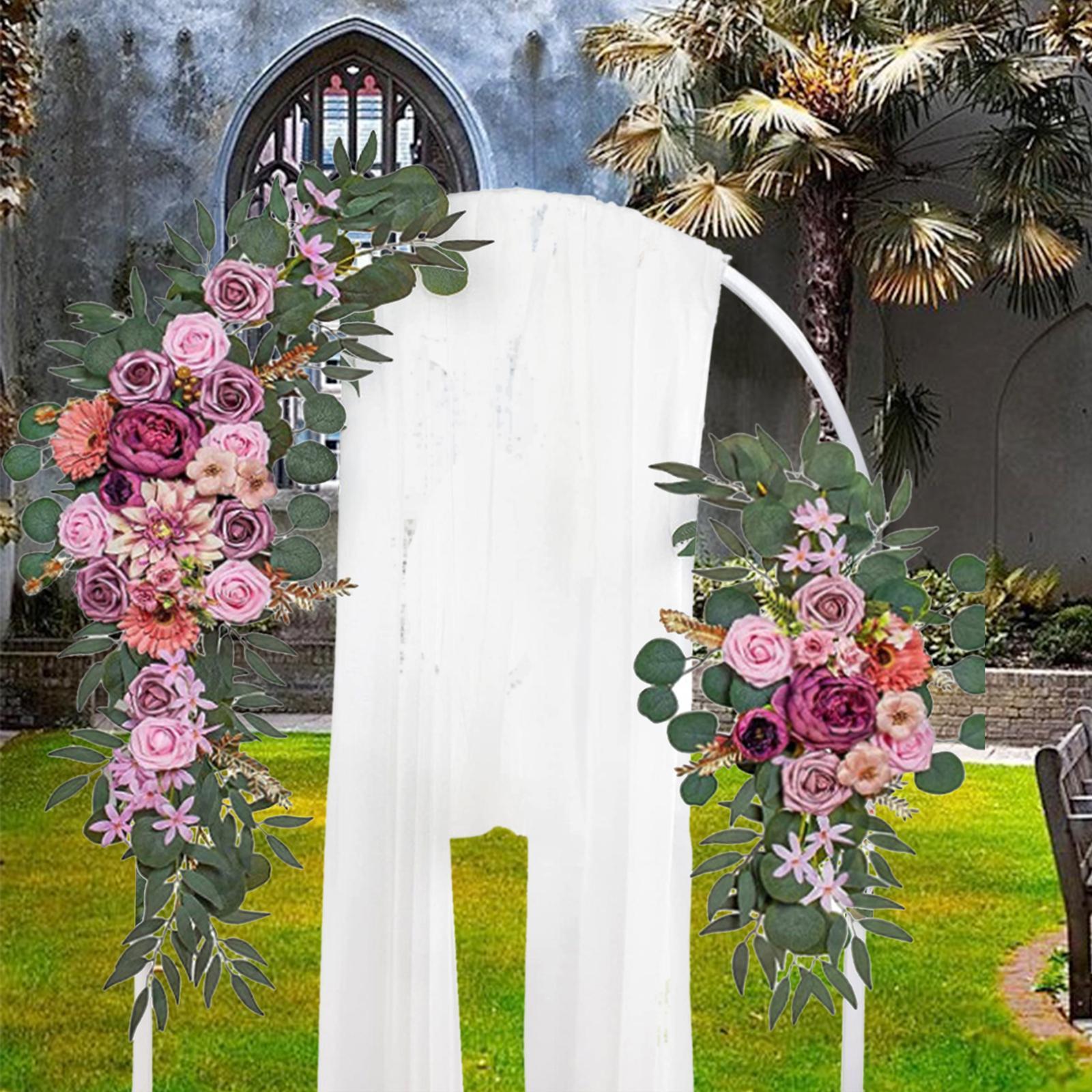 Artificial Flowers Swag Wedding Arch Flowers