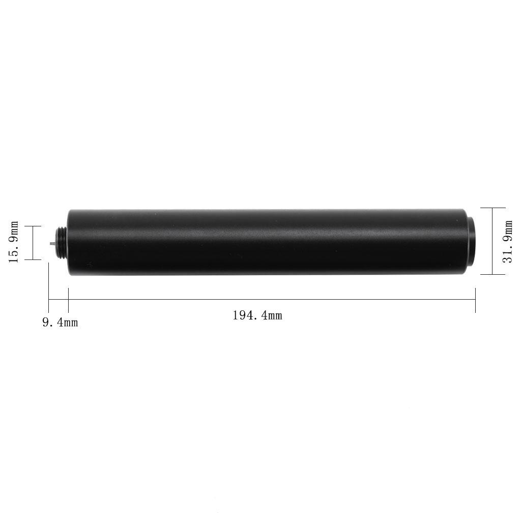 3x Professional Aluminum Cue Extension Extender for Cues