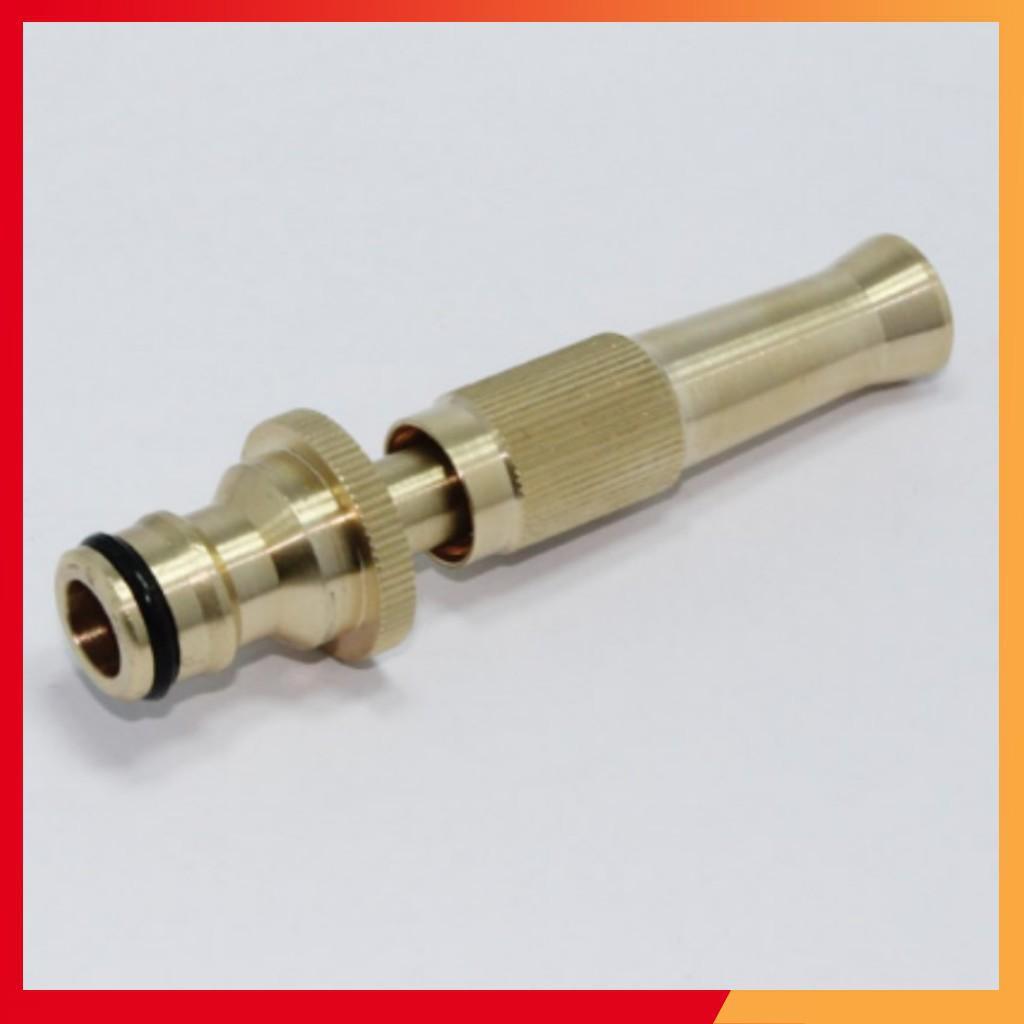 ️ Đầu vòi bơm đồng xịt thẳng, chỉnh nhiều chế độ rửa xe, tưới cây tiện ích 206587