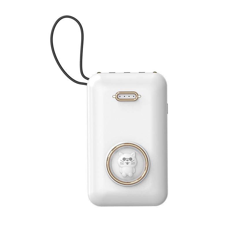 Phong cách mới nhất dòng sạc khép kín mới kho báu phim hoạt hình 20.000 mAh dung lượng lớn tùy chỉnh quà tặng năng lượng di động nhỏ