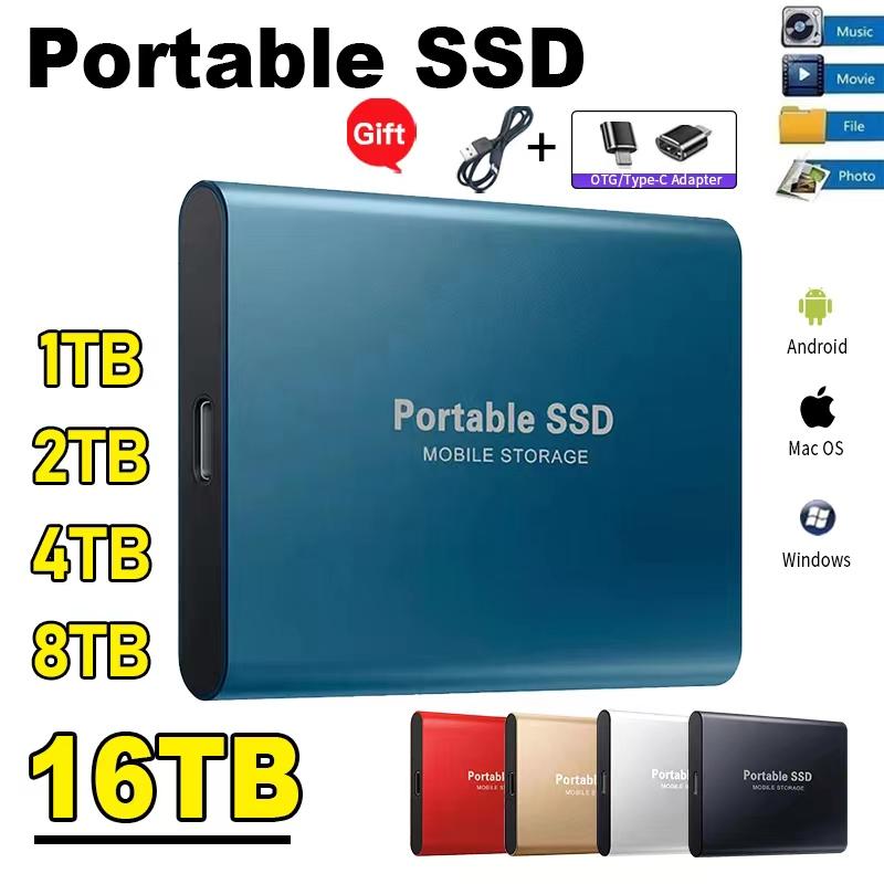SSD di động 1TB Động cơ rắn di động cao tốc độ cao