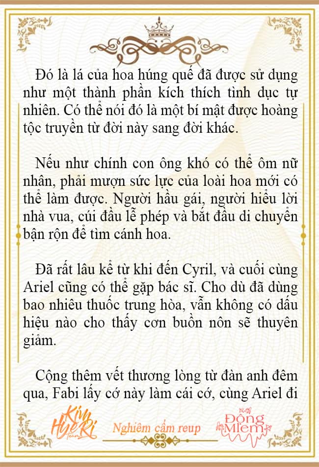 [novel 18+] ariel, thánh nữ dâm đãng chapter 46 6