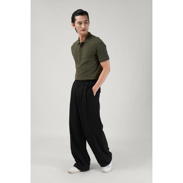 ÁO POLO NAM TAY NGẮN PHỐI CHỈ MÀU FORM FITTED - 10F22POL005 | LASTORE MENSWEAR