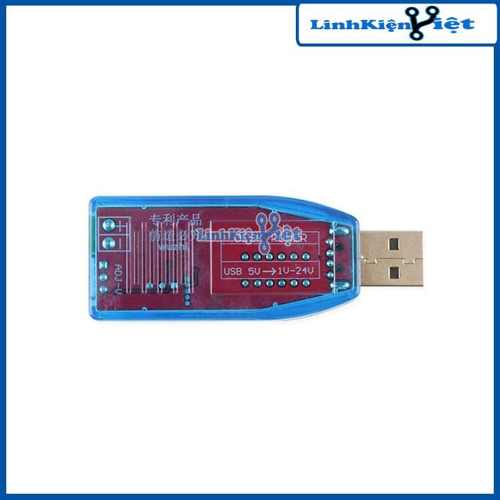 Module USB Boost-Buck DC-DC Vin 5VDC Vout 1-24VDC 3W