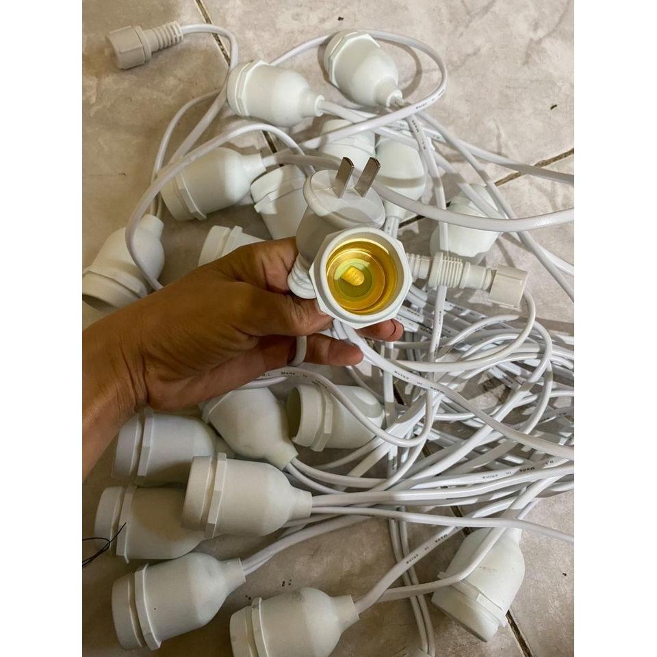 Dây đui 10m 20 đui ngoài trời