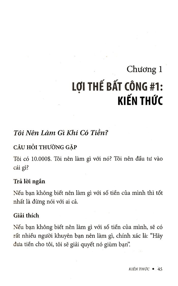 Lợi Thế Bất Công - Sức Mạnh Của Giáo Dục Tài Chính - Trẻ