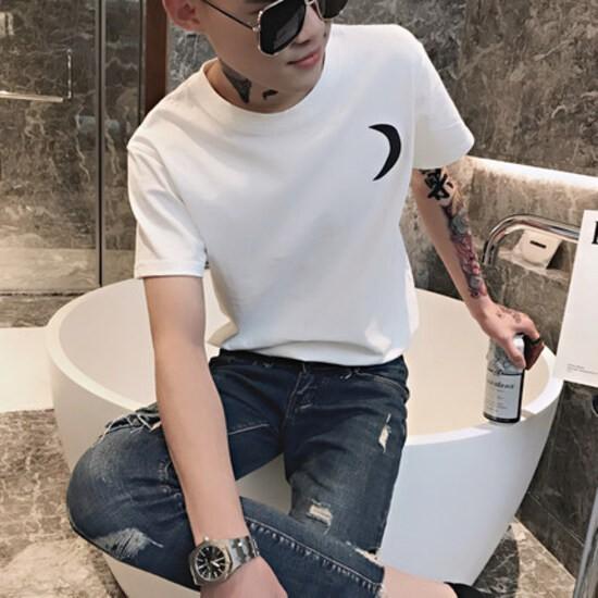Áo Thun Phản Quang Nam Nữ In hình Mặt Trăng, áo chất, đi đêm, đi phượt bao ngầu, nhìn đã mắt