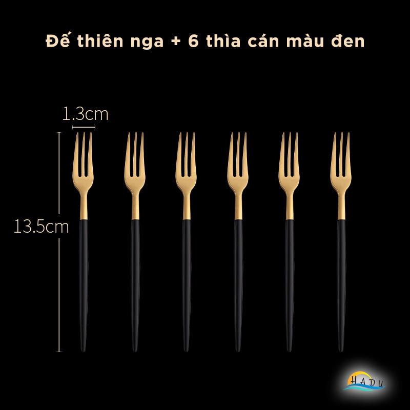 Dĩa Nĩa Ăn Hoa Quả Trái Cây Cute Dễ Thương Inox Cao Cấp 304 Đạt Chất Lượng Đức HADU