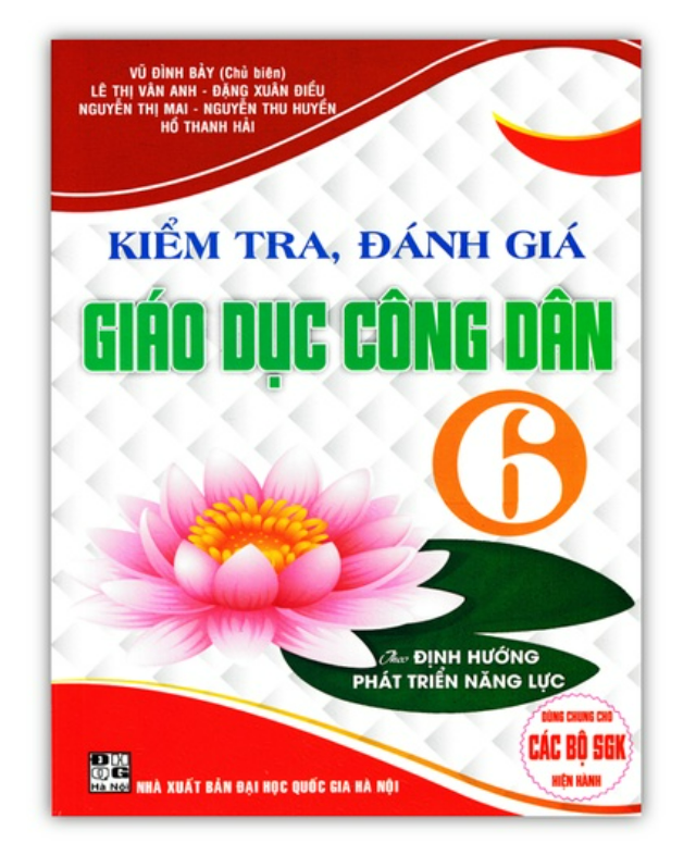 Sách - Kiểm Tra, Đánh Giá Giáo Dục Công Dân 6