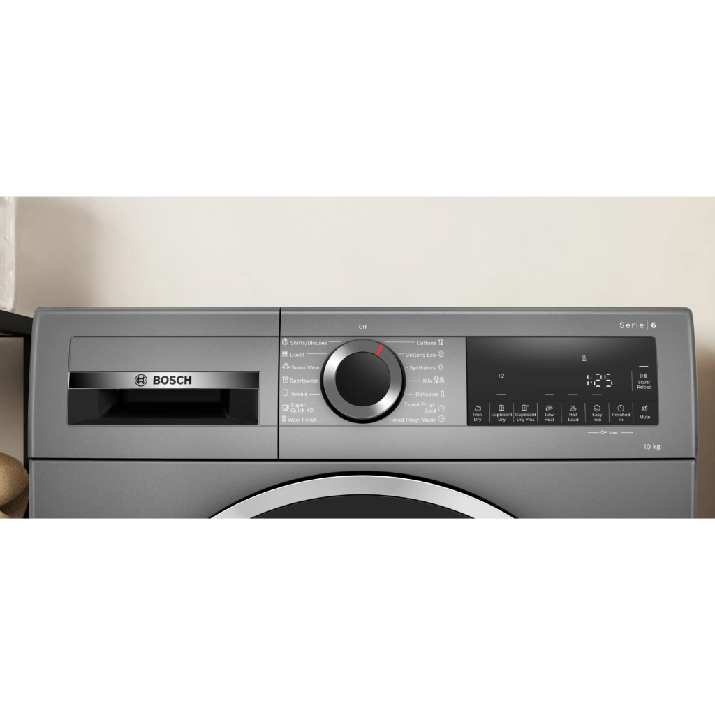 WQG25303SG - Máy sấy bơm nhiệt Bosch 10 KG WQG25303SG - HÀNG CHÍNH HÃNG - GIAO HCM