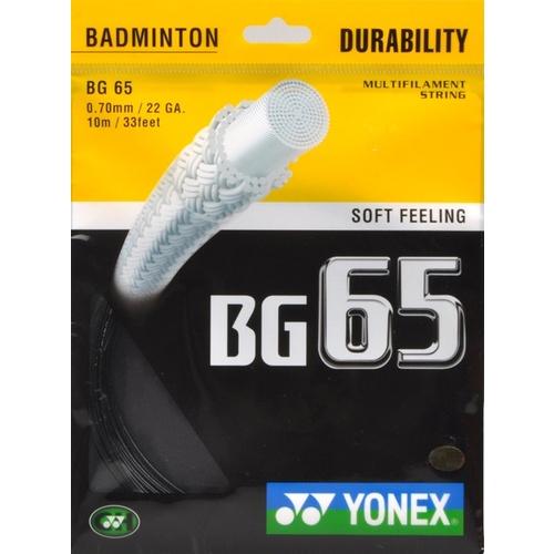 Dây cước đan vợt cầu lông Yonex BG65 đường kính 0.7mm