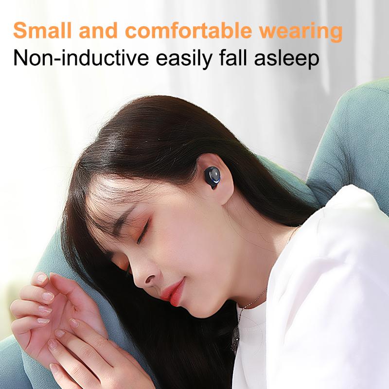 M-U8 Tai Nghe Bluetooth TWS5.0 Hai Tai Màn Hình Hiển Thị Kỹ Thuật Số 3 Thực Sự Không Dây Âm Thanh Stereo Trung Thực Tai Nghe In-Tai Tai Nghe Nhét Tai WithCharging Hộp