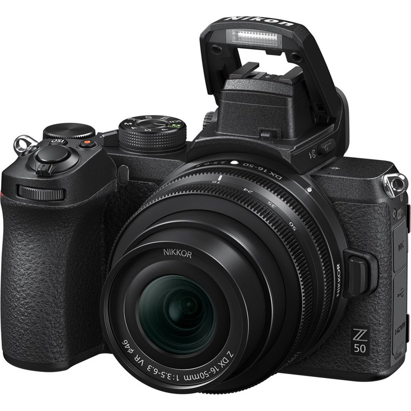 Máy ảnh Nikon Z50 Kit 16-50mm F/3.5-6.3 VR - Hàng Chính Hãng (Máy Ảnh Mirrorless)