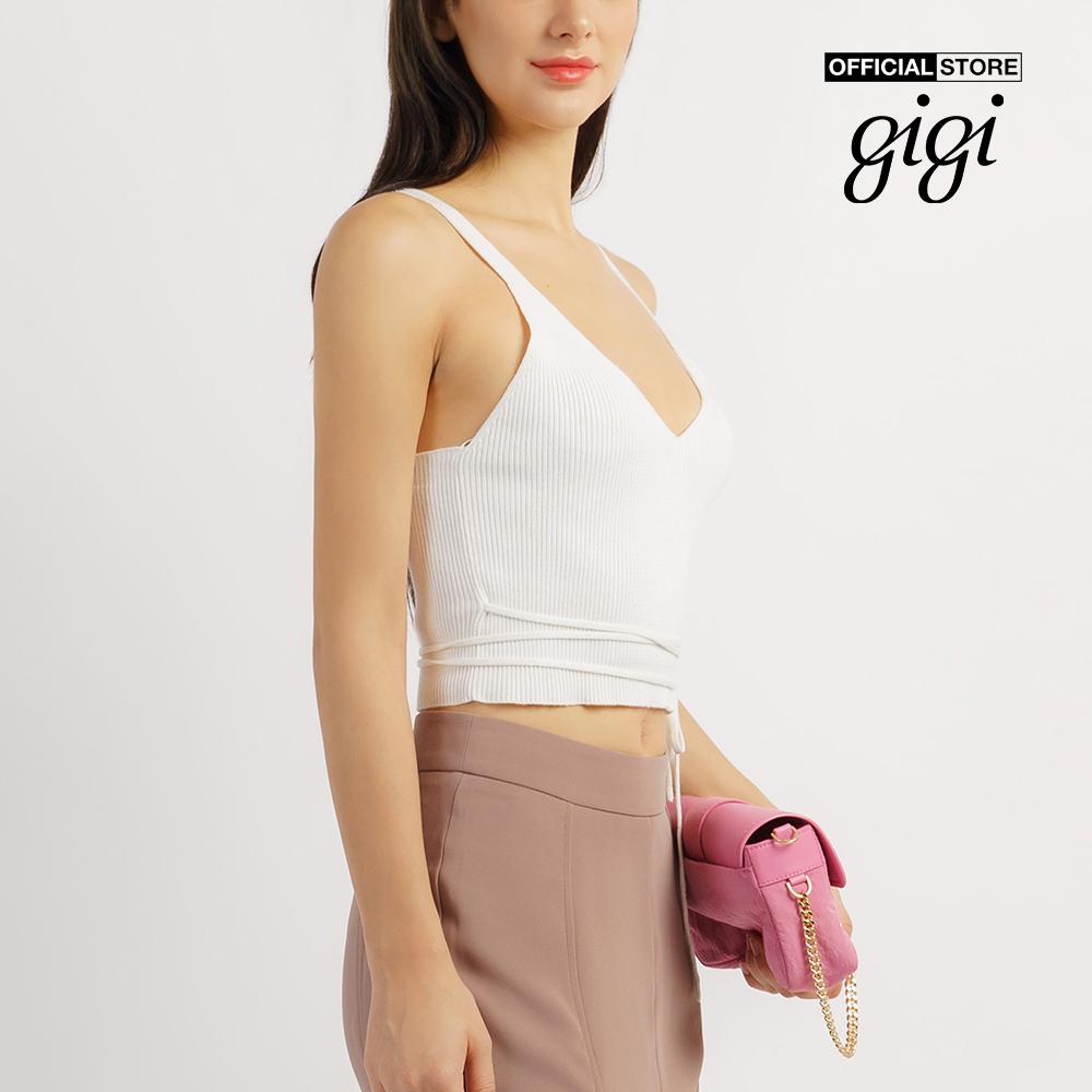 GIGI - Áo kiểu nữ hai dây cổ V phom ôm nữ tính G1305K212722