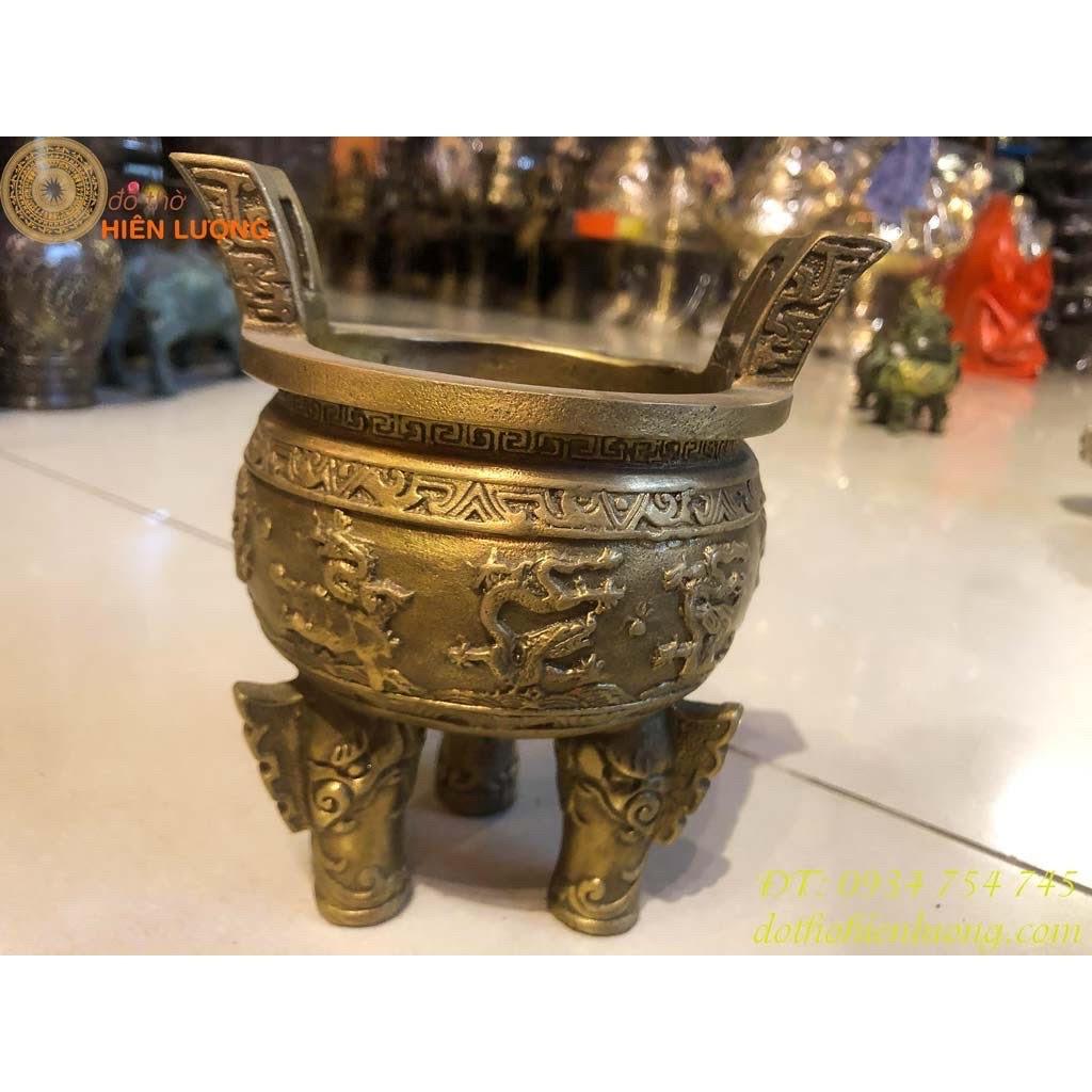 Nồi Trầm Bằng Đồng Cao 16cm, Nặng 1,5kg