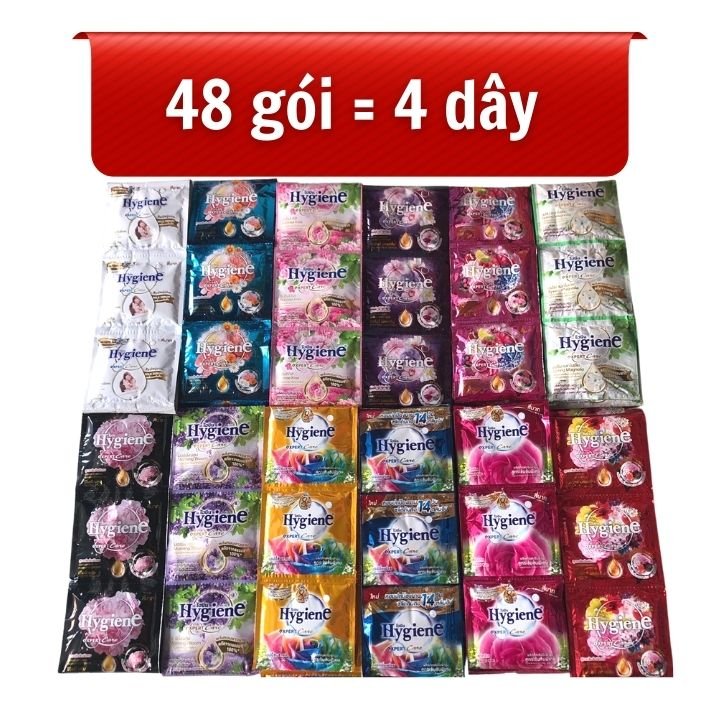 Combo 10 dây nước xả vải đậm đặc - Nước xả vải được ưa chuộng tại Thái Lan