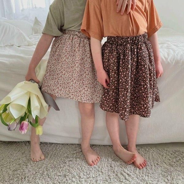 CHÂN VÁY HOA LÓT QUẦN - CP KID
