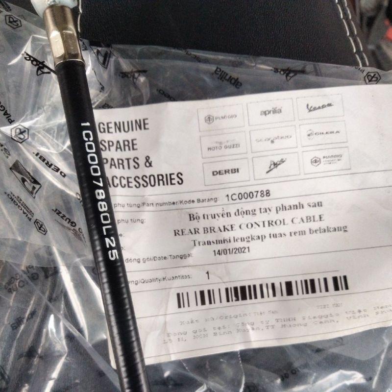 Dây thắng sau xe vespa sprint abs