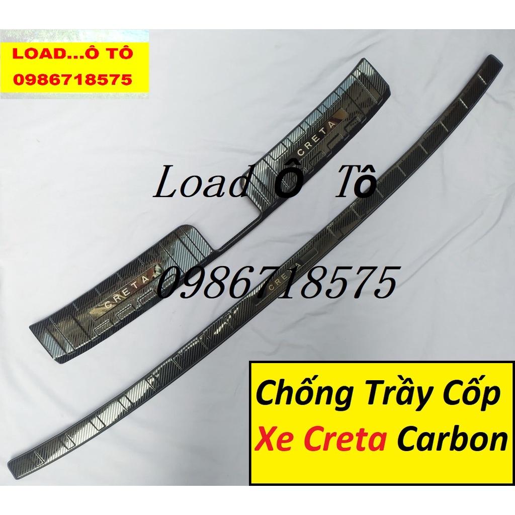 Chống Trầy Cốp Cả Bộ Xe Huyndai Creta 2022-23 Mẫu Vân Carbon Cao Cấp