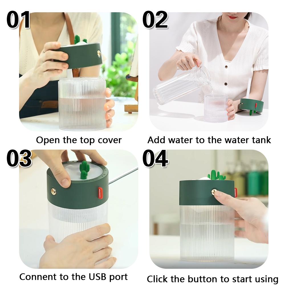 Máy tạo ẩm tinh dầu không dây 650ml tích hợp pin 2000mAh, máy tạo ẩm không khí có thể sạc lại, máy khuếch tán hương thơm di động, máy tạo ẩm gia đình