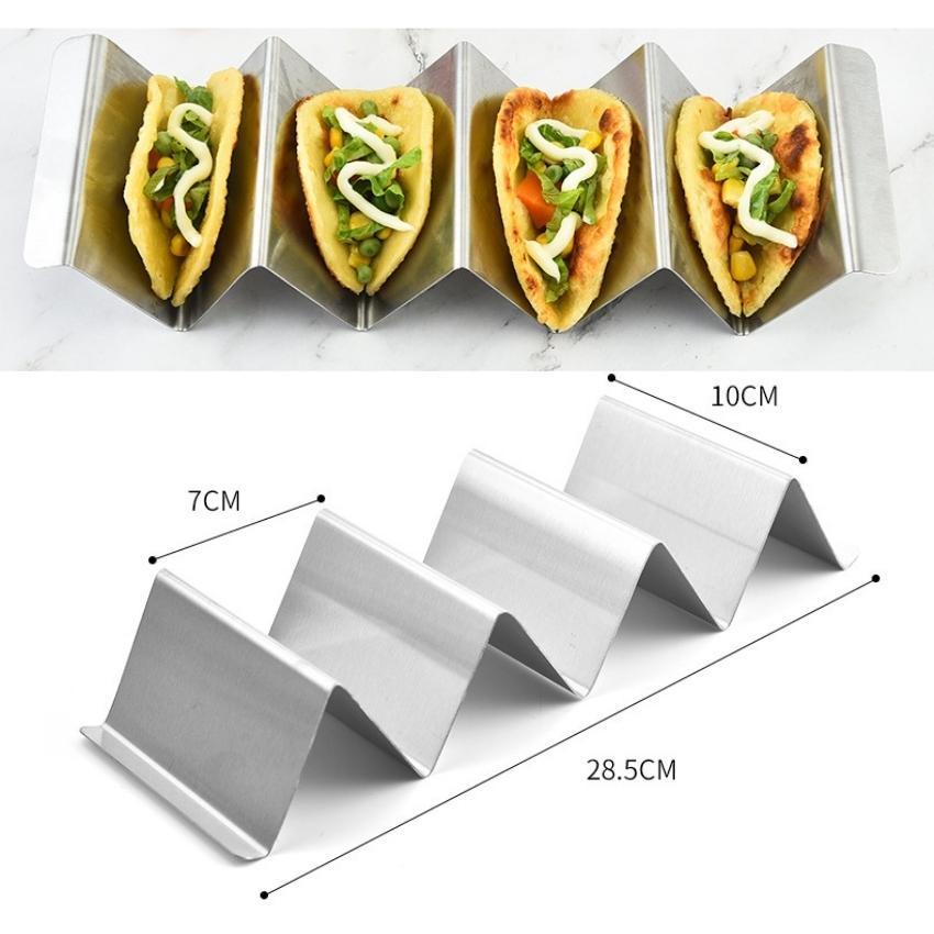 Kệ trưng bày bánh TACO 4 ngăn Buffet - KEBANH01