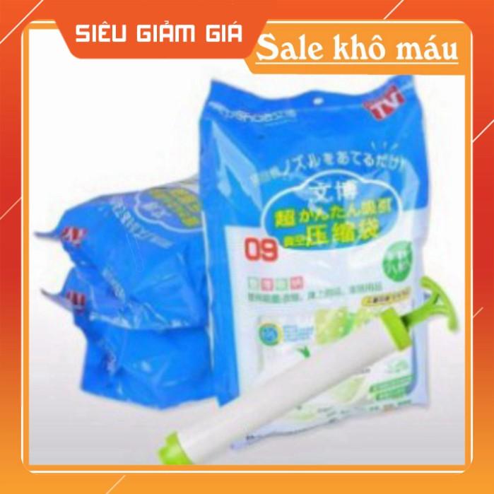 TÚI HÚT CHÂN KHÔNG CẤT CHĂN MÀN QUẦN ÁO