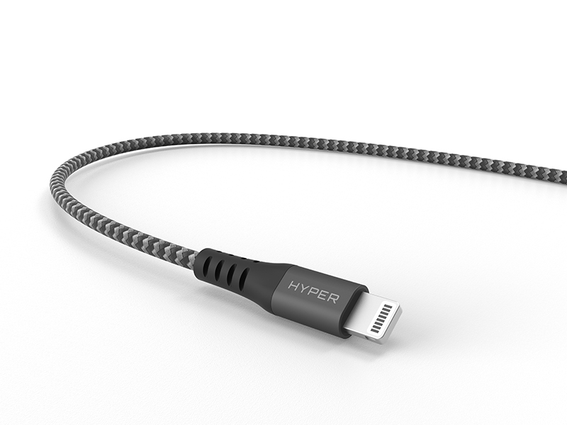 Dây Cáp Sạc USB-C to Lightning Chuẩn MFi Cho iPhone/iPad Hyper HyperDrive - Hàng Chính Hãng