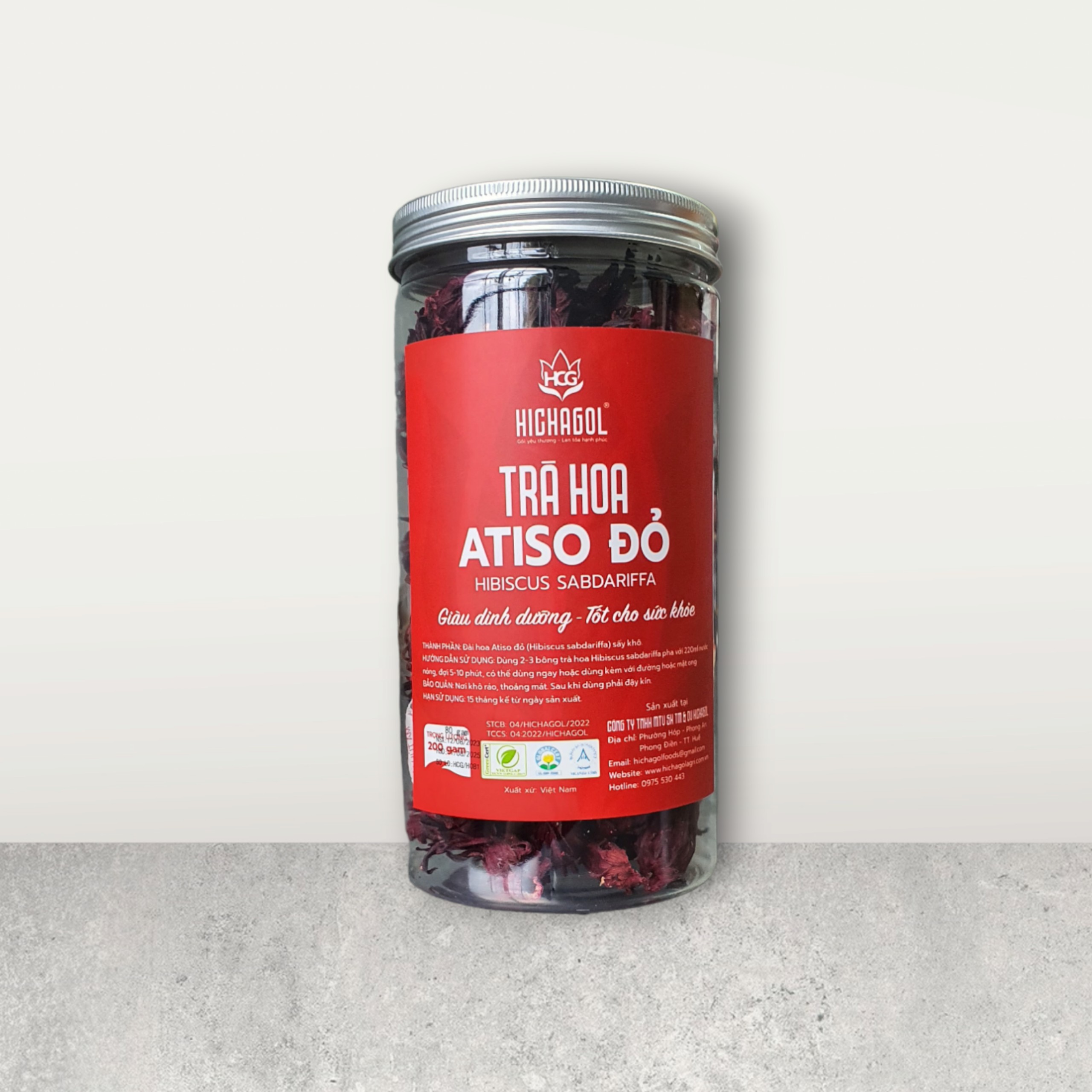 Trà hoa Atiso đỏ - Bổ sung Vitamin C, tăng sức đề kháng, đẹp da và mát gan...