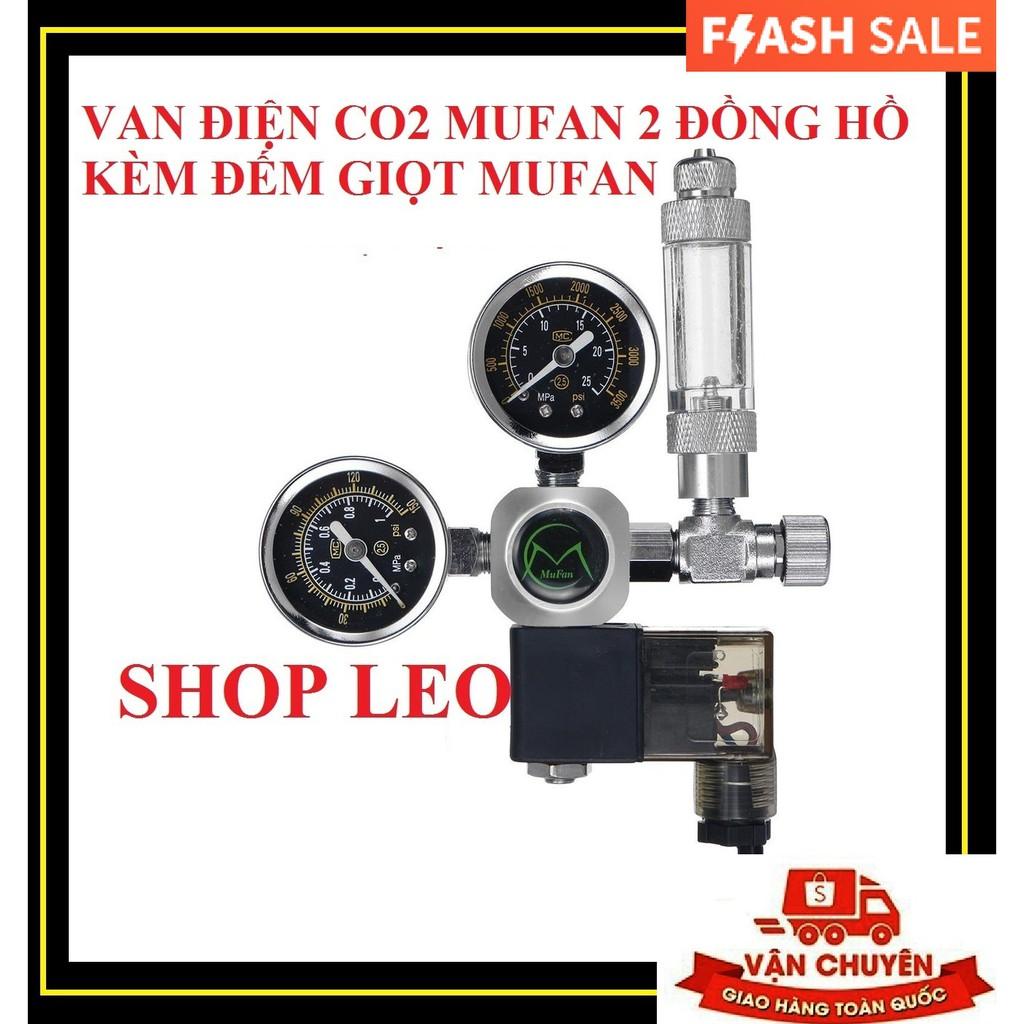 VAN ĐIỆN CO2 MUFAN CHUẨN REN G5/8 VÀ W21.8 - VAN ĐIỆN TINH CHỈNH CO2