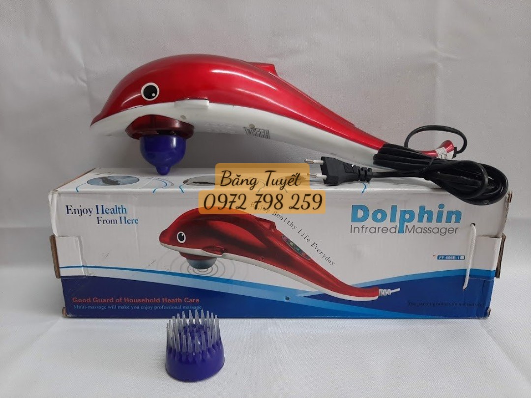 Máy massage cá heo cầm tay