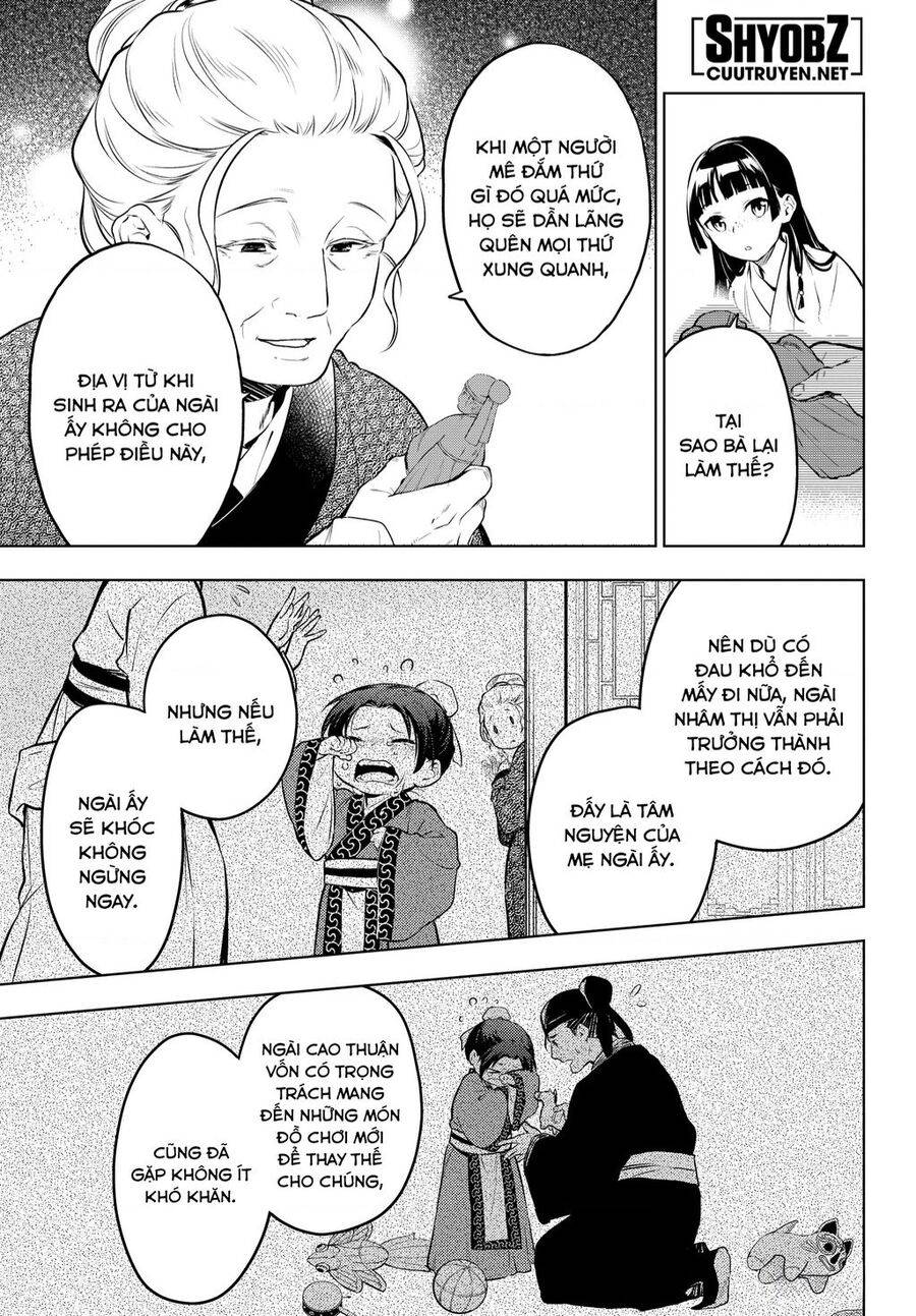 Dược Sư Tự Sự - Nhật ký giải mã bí ẩn chốn Hậu cung của Maomao chapter 56 19