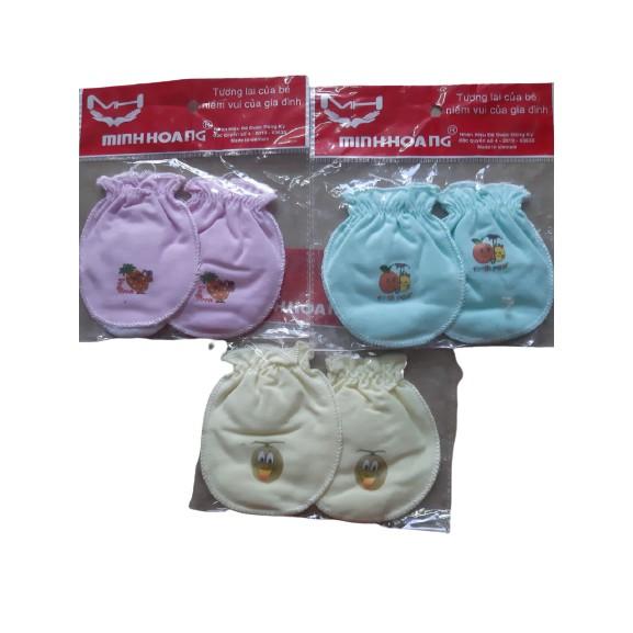 Combo 5 bộ bao tay chân cho bé sơ sinh - giao màu ngẫu nhiên.