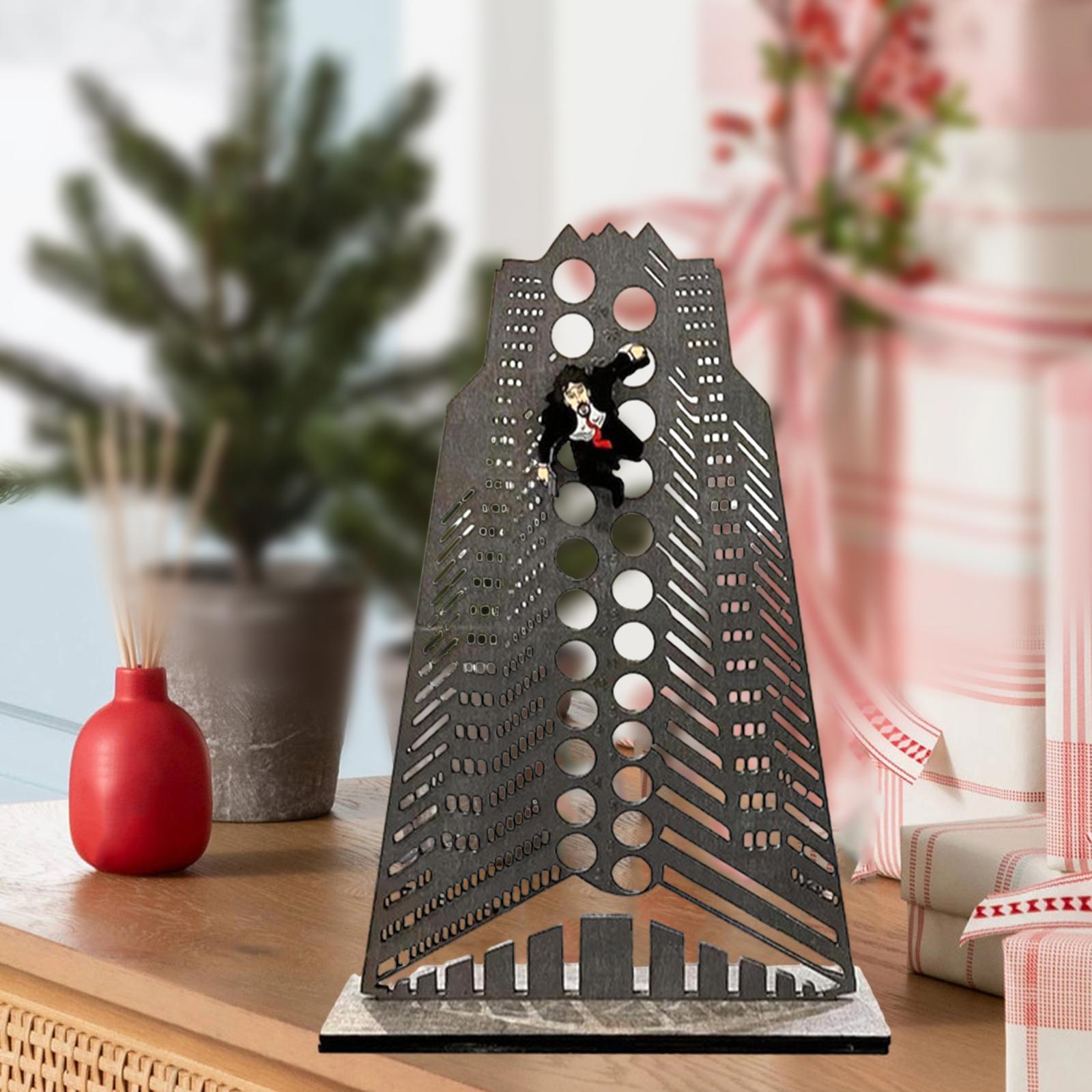 24 Day Advent Calendar Decorative Centerpiece for Restaurant Bedroom Office