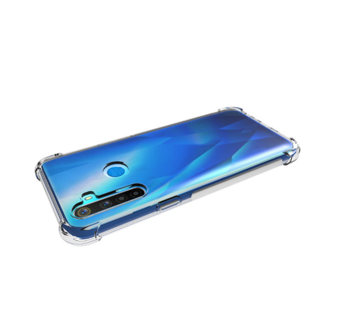 Ốp lưng Silicon dẻo trong, suốt chống sốc cho Oppo Realme 5
