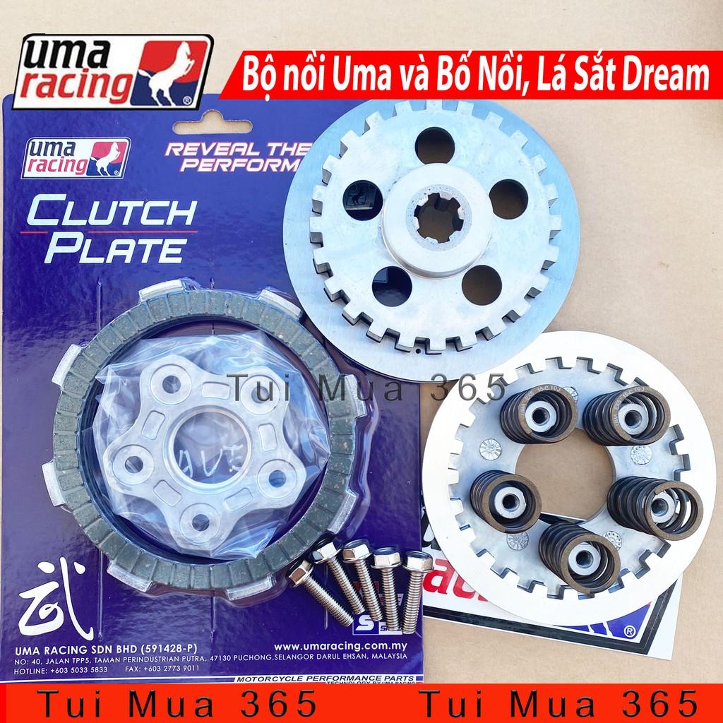 Combo nồi Uma Racing 5 lò xo, Bố nồi Uma Racing, Lá sắt Dream, Wave 100