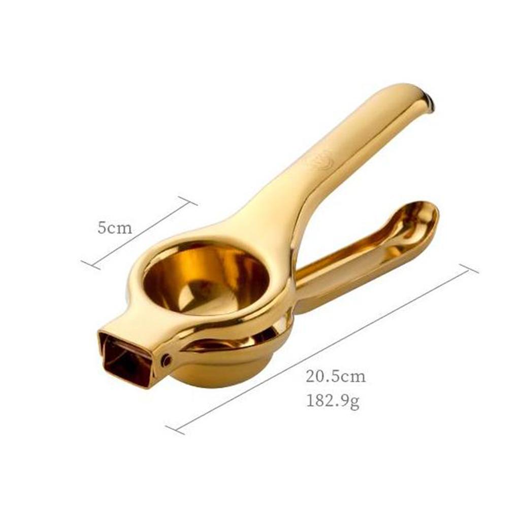 Manual Juicer Orange Press Lemon Squeezer Fruit Juicer Extractor Gold